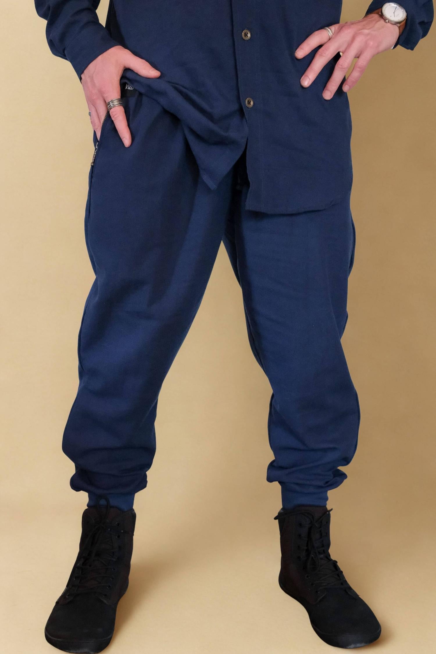 KOKO Pants Linen - Relaxed Oriental Boho Jogger Trousers