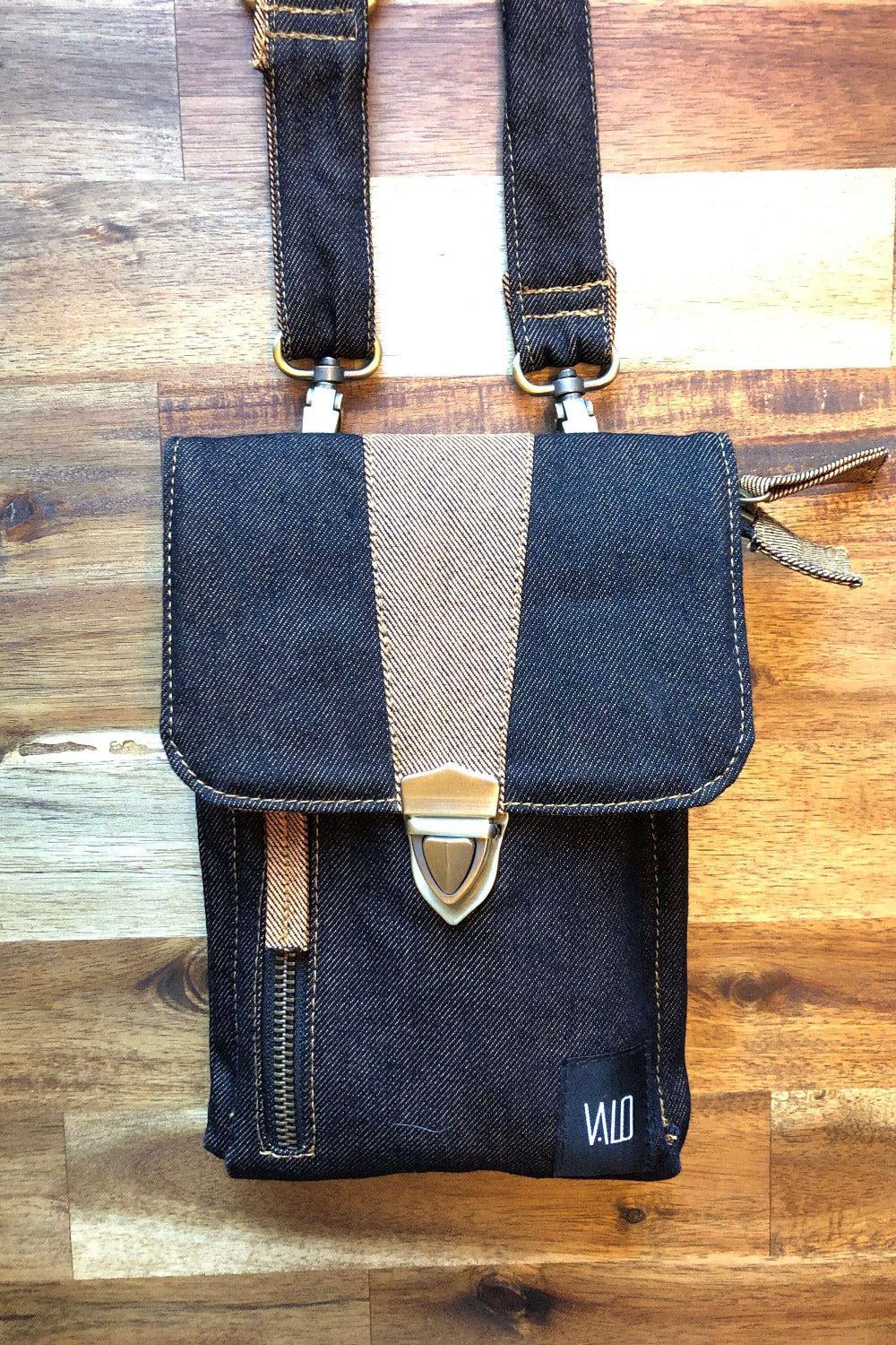 VALO Design Clothing Bag MATKA – A medium-sized shoulder bag with multiple pockets, designed for travelers seeking style and functionality