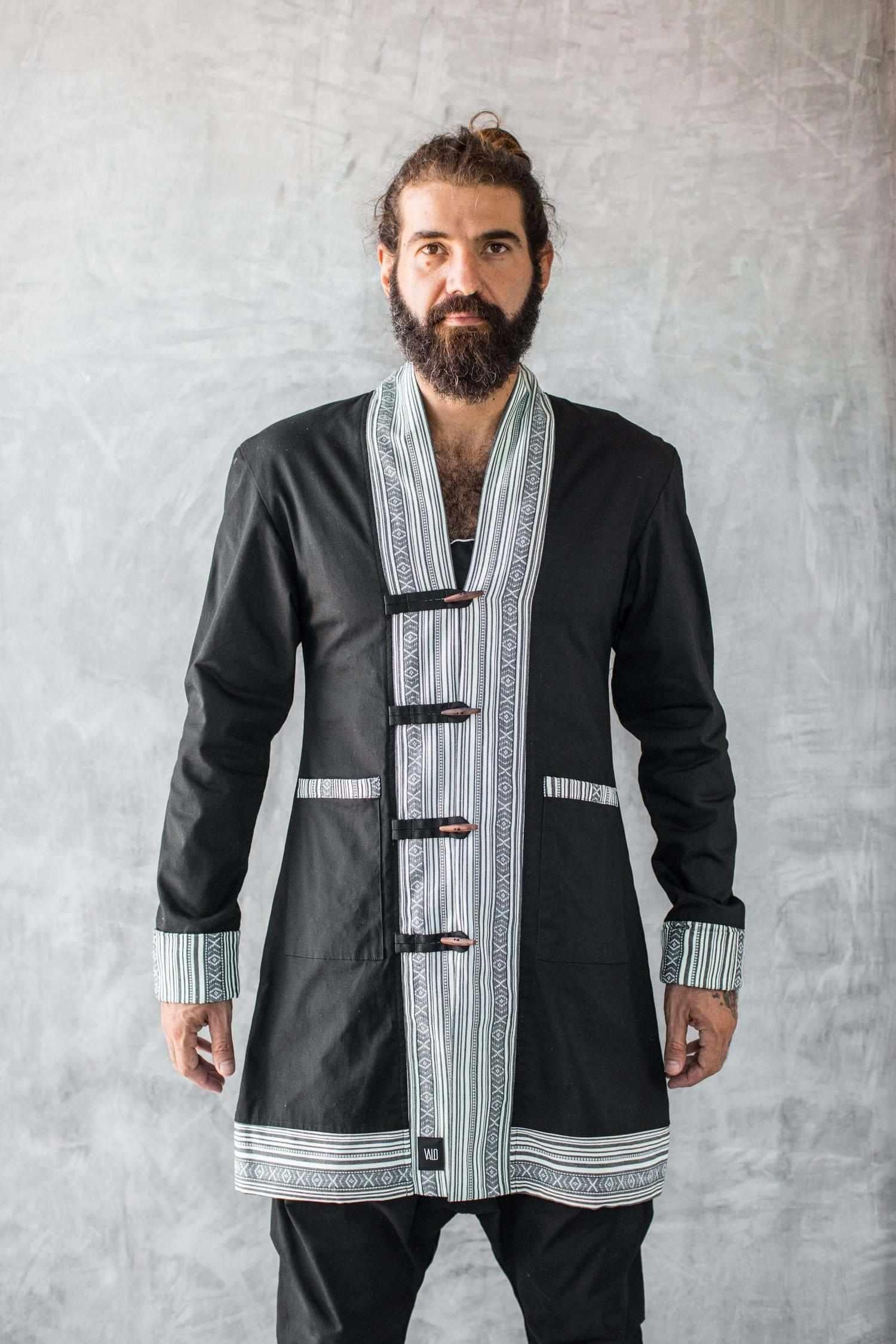 VALO Design Jackets NAVAJO - Long sleeve kimono style jacket with tribal detail