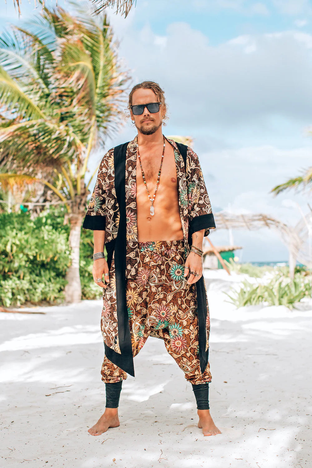 Bali Spirit Outfit- Brown Batik