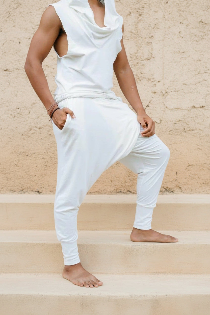 VALO Design Pants BAMBOO NINJA - Premium harem pants from stretchy bamboo