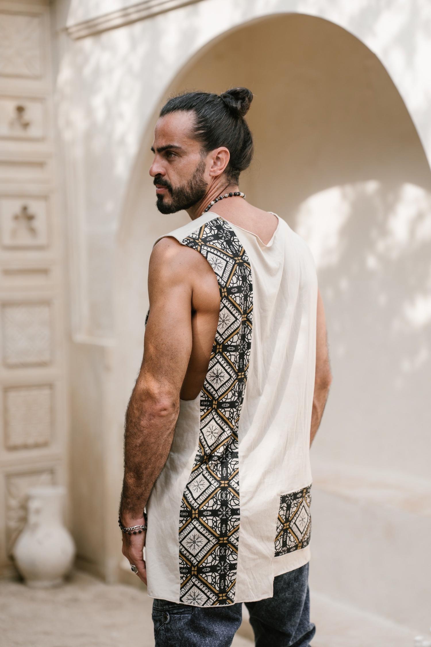 ILMA - Print Art Cotton Tank Top