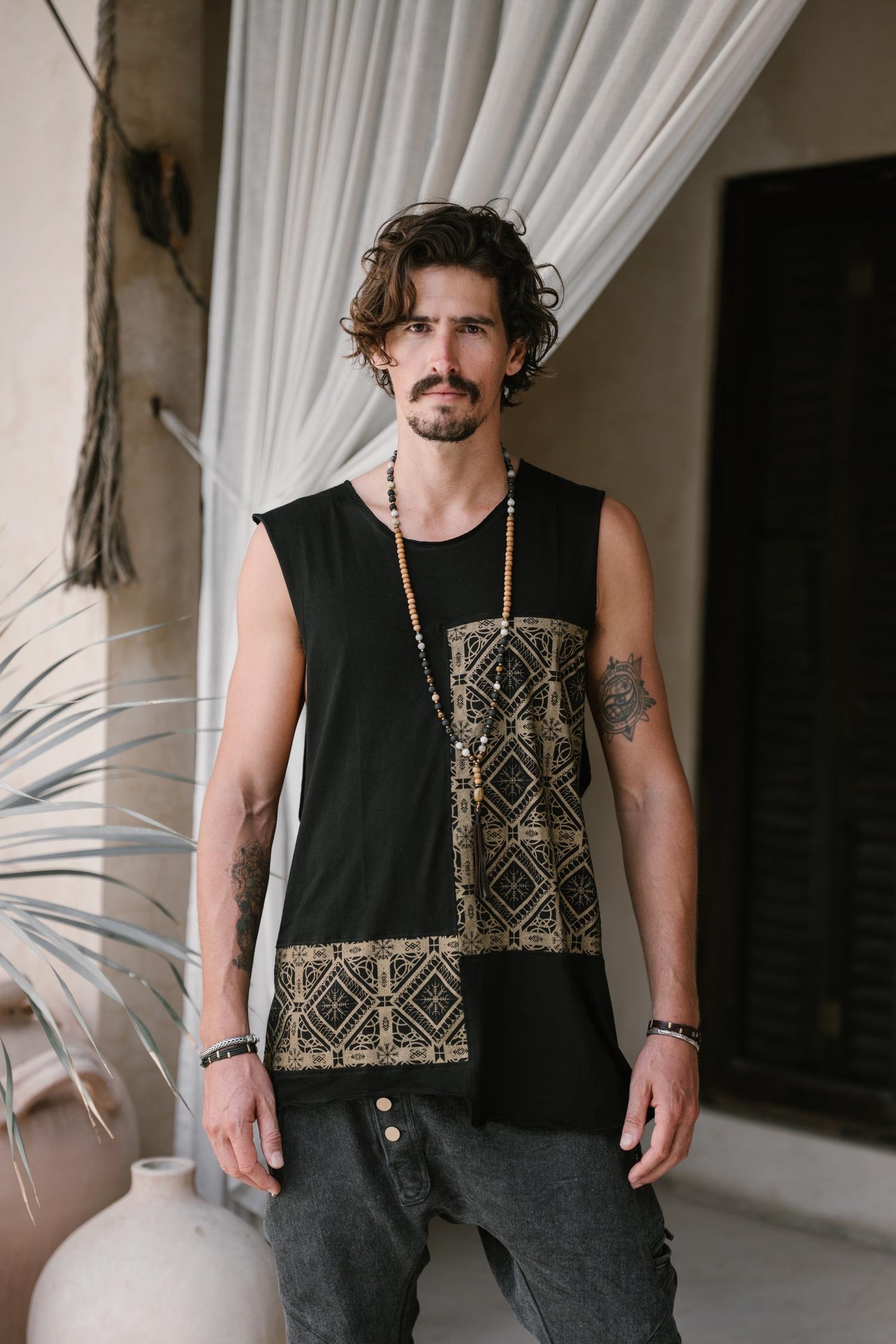 ILMA - Print Art Cotton Tank Top