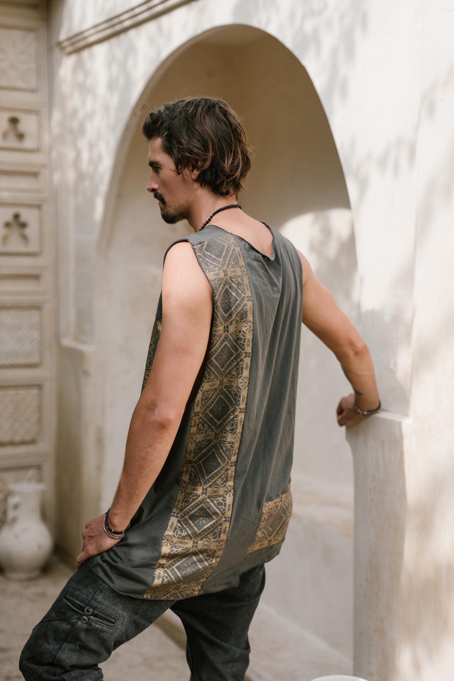 ILMA - Print Art Cotton Tank Top