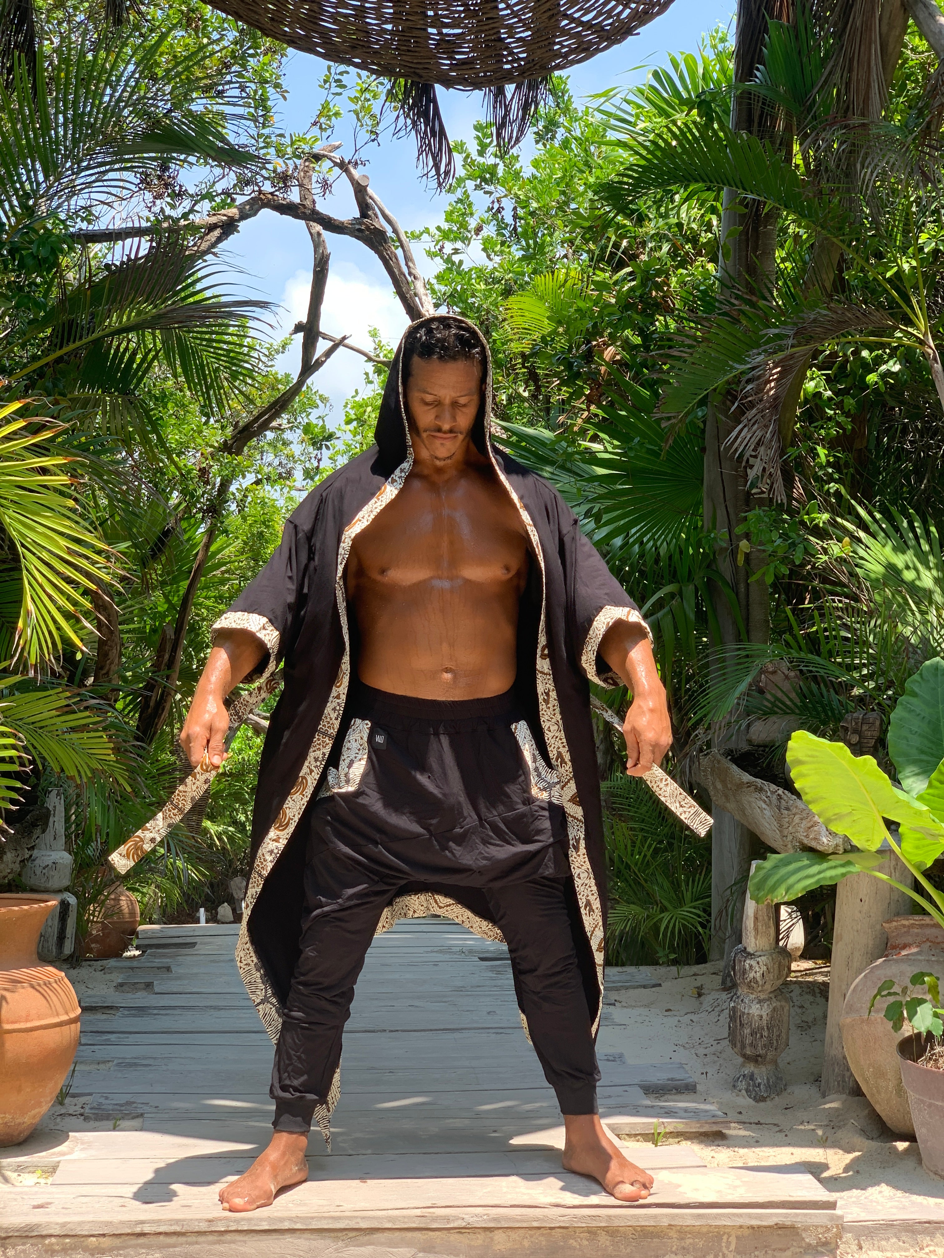 VALO Design - Shitagi Kimono Outfit Black