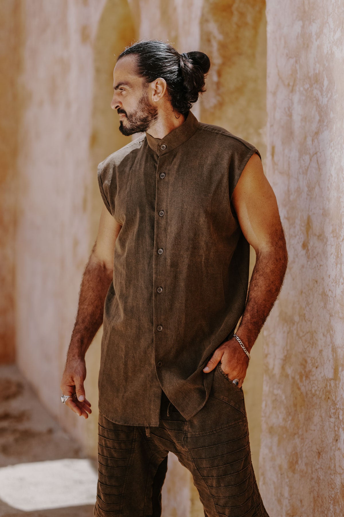 KOKO Vest - Relaxed Fit Linen Vest