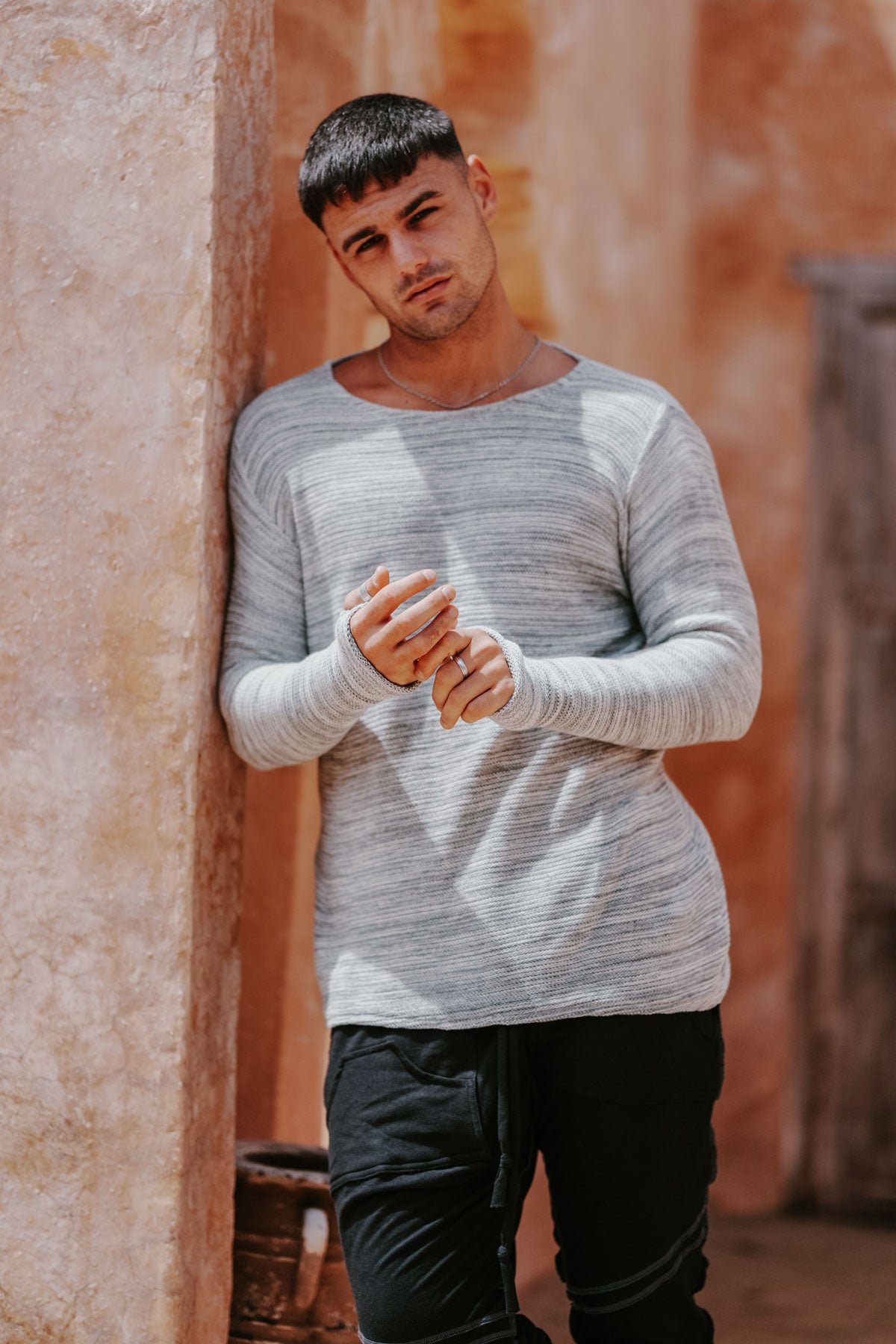 TULI Knit 2.0 - Oversized Round Neck Knit Long Sleeve