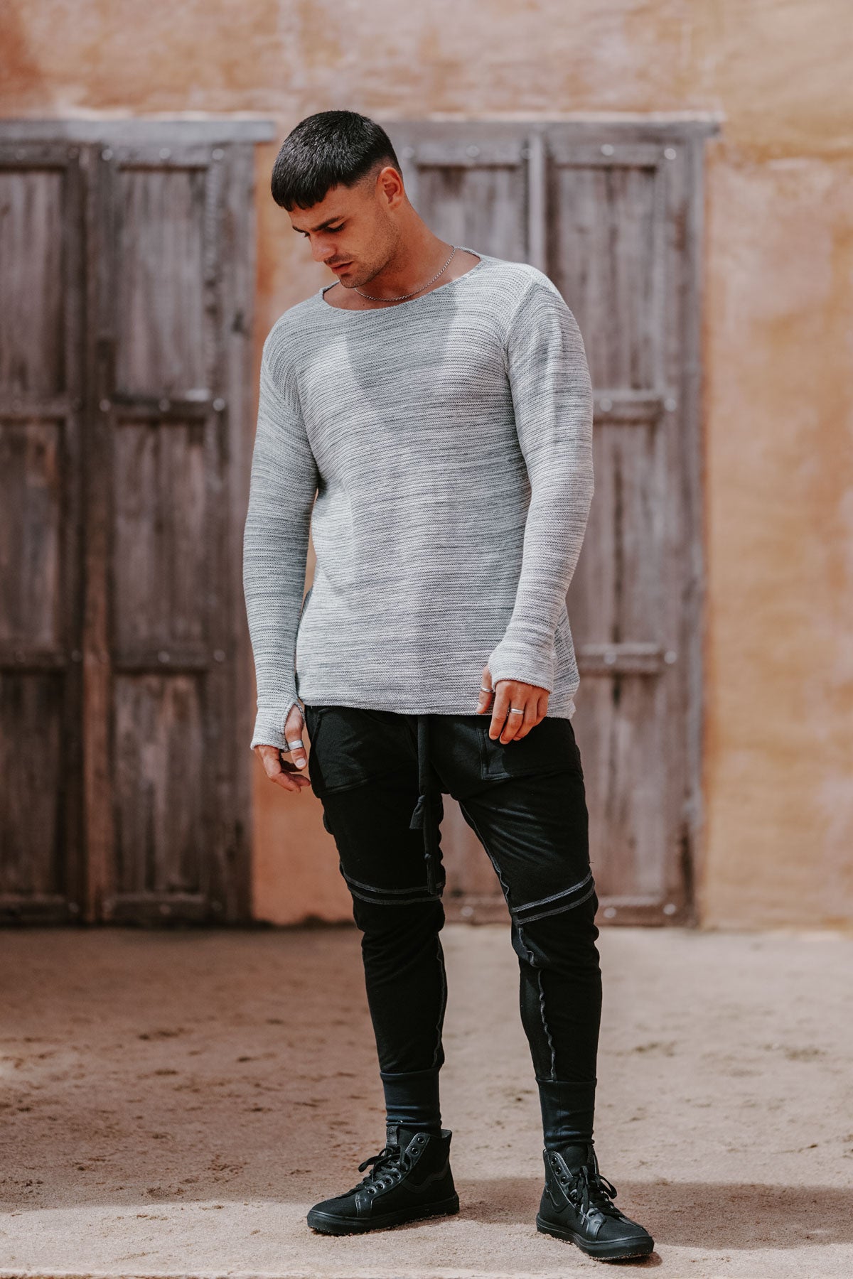 TULI Knit 2.0 - Oversized Round Neck Knit Long Sleeve