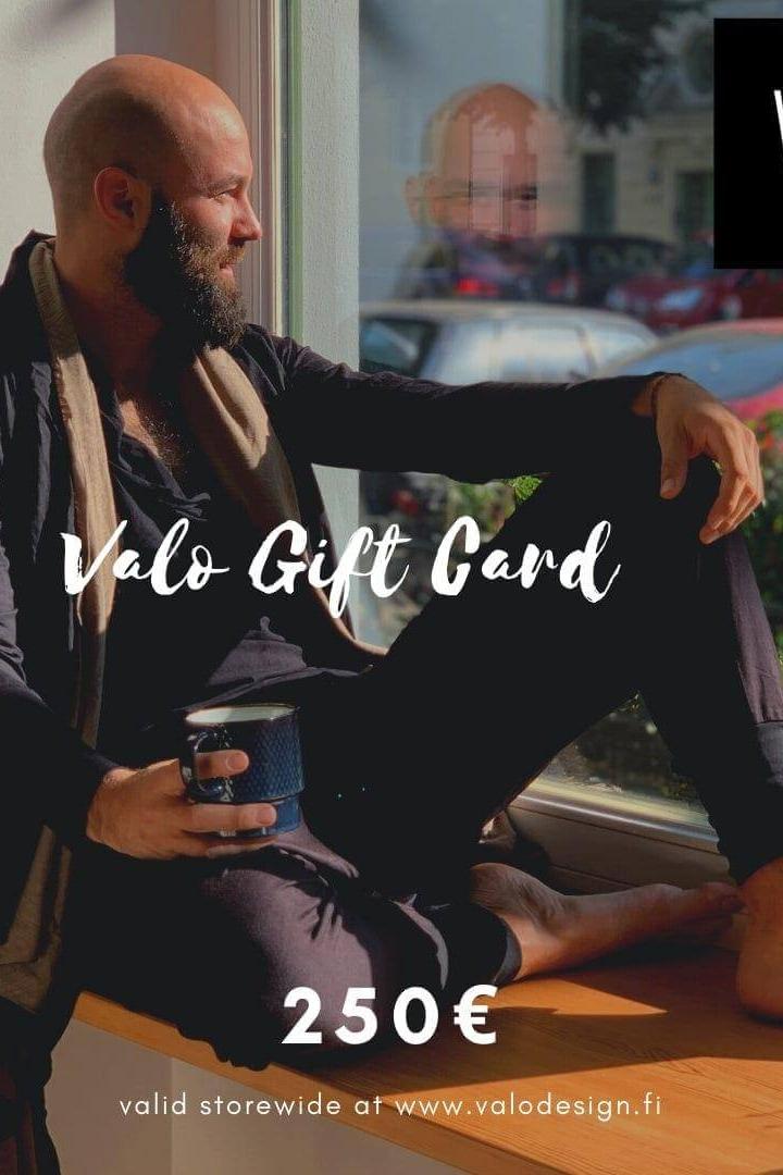 VALO Design Gift Cards €250.00 VALO Gift Card
